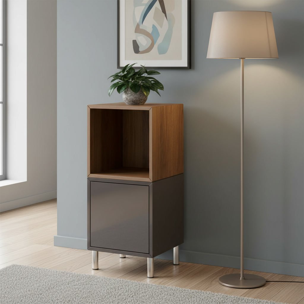 EKORA Vertical 2-Cube Storage Cabinet - Image 6
