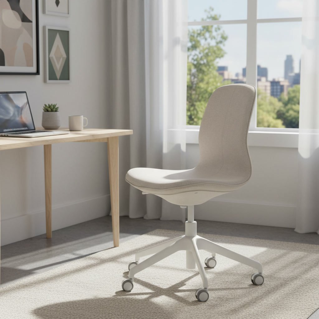 KAPTORA/ALVEX Double Pedestal Desk With LANGFALL Chair - Image 2