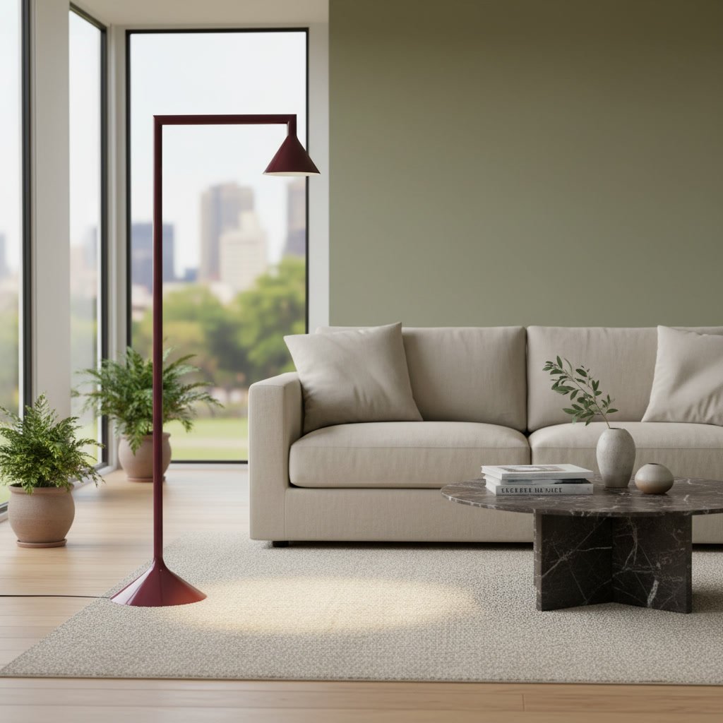 LUNARA Tall Floor Uplighter Lamp - Image 6