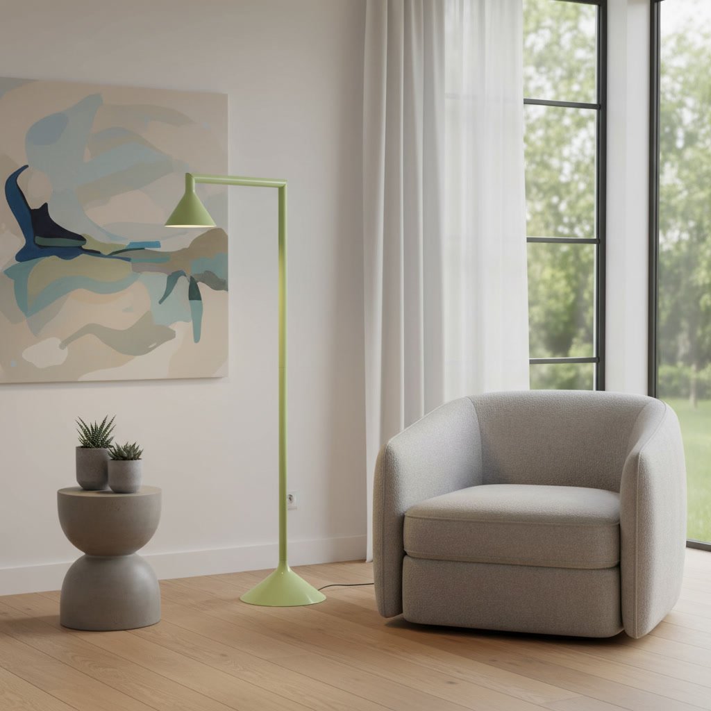 LUNARA Tall Floor Uplighter Lamp - Image 3