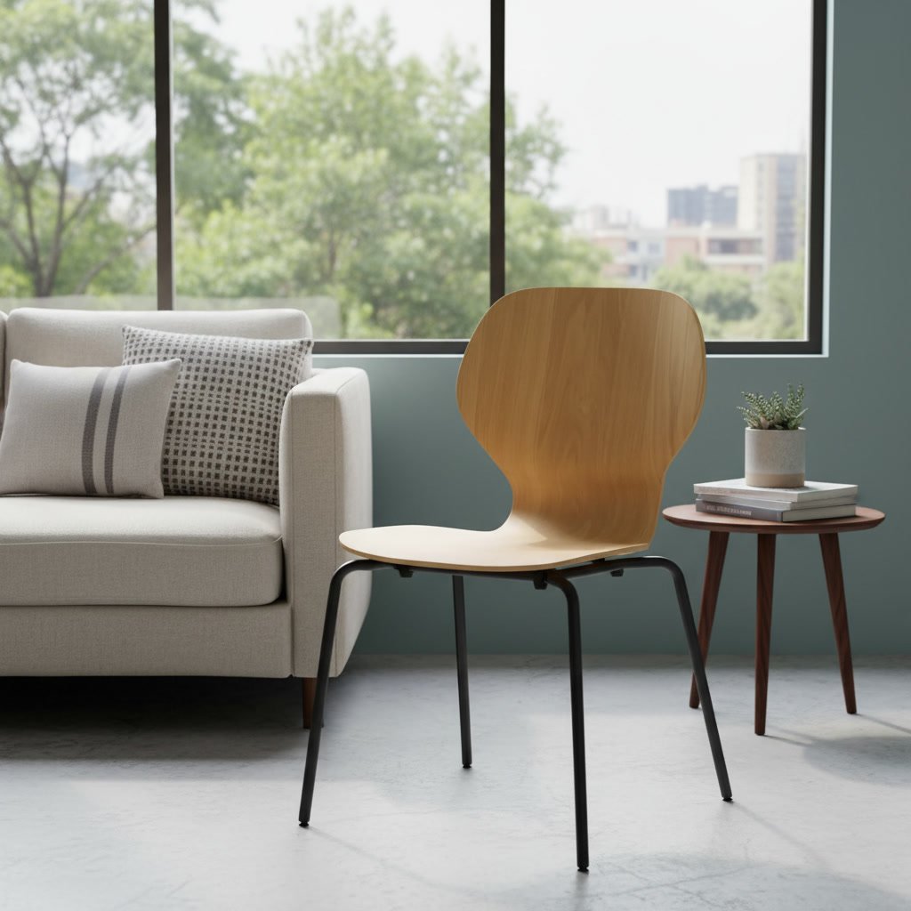 SKALVIK Wood Veneer Chair - Image 4
