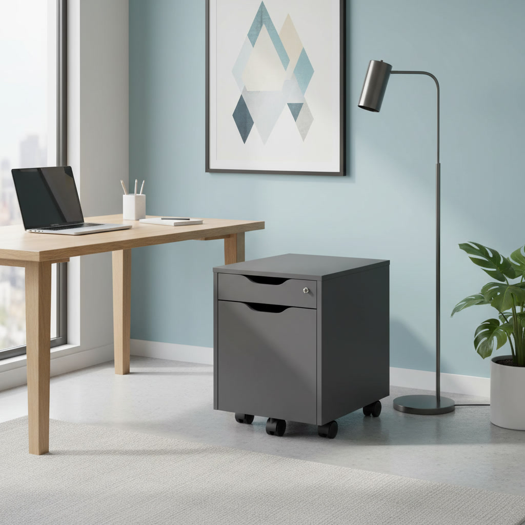 ALVEX 2-Drawer Rolling Unit - Image 2