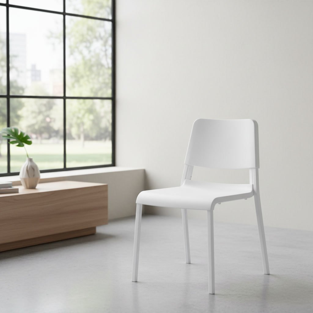 TEOVIK Stacking Dining Chair - Image 3