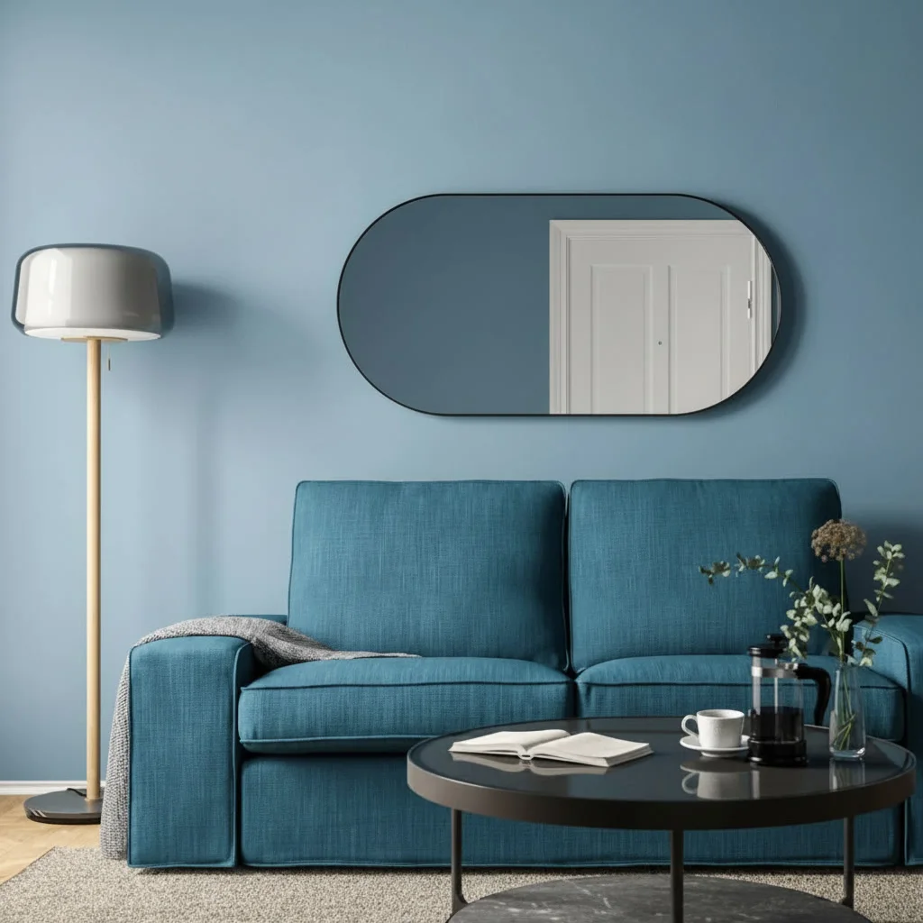 LINDBY Large Oval Mirror - Image 2