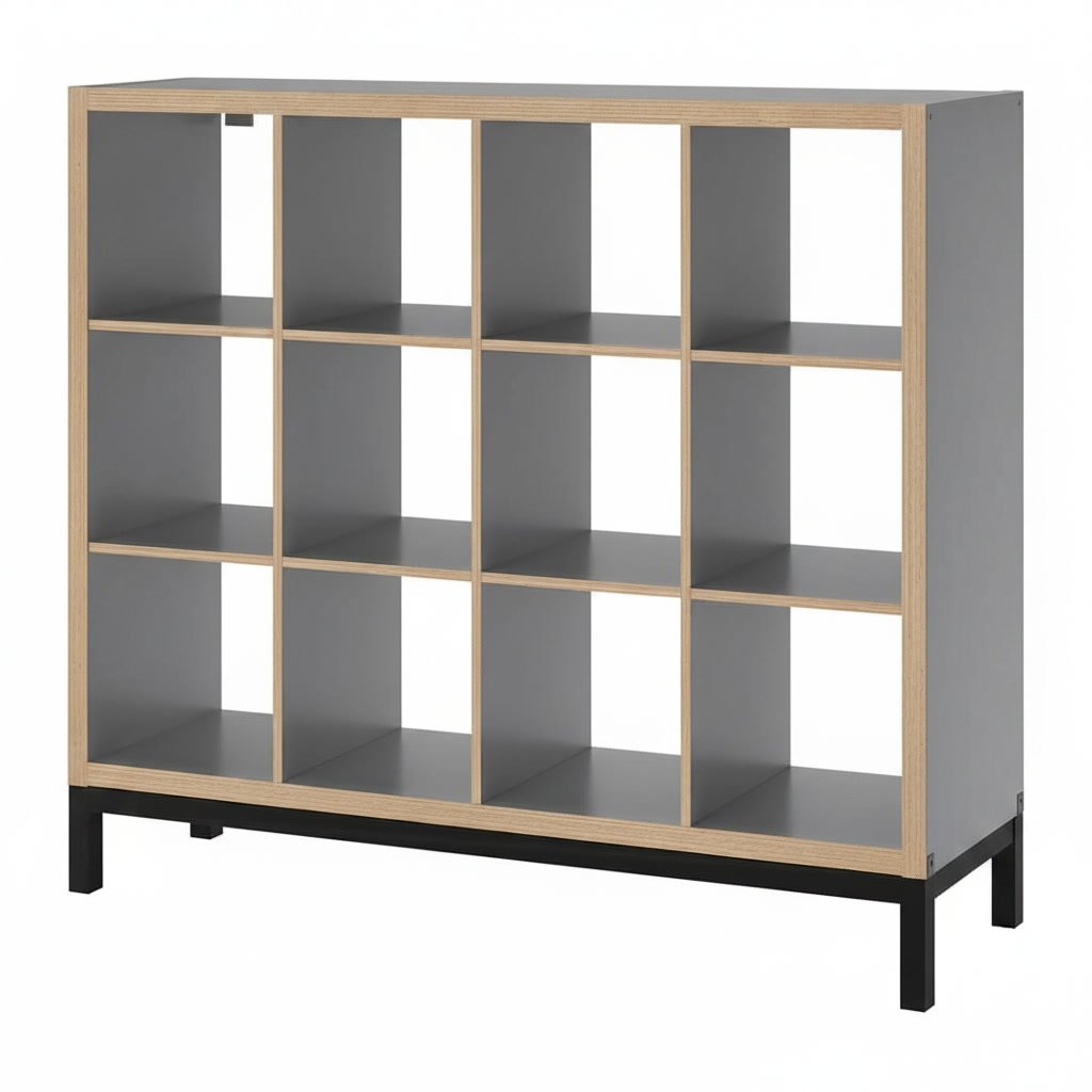 NORDICA 12 Cube Shelving with Underframe - Image 12
