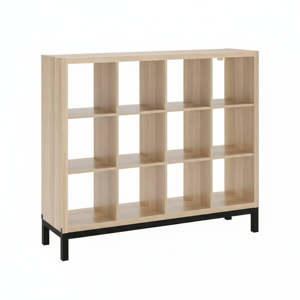 NORDICA 12 Cube Shelving with Underframe - Image 6
