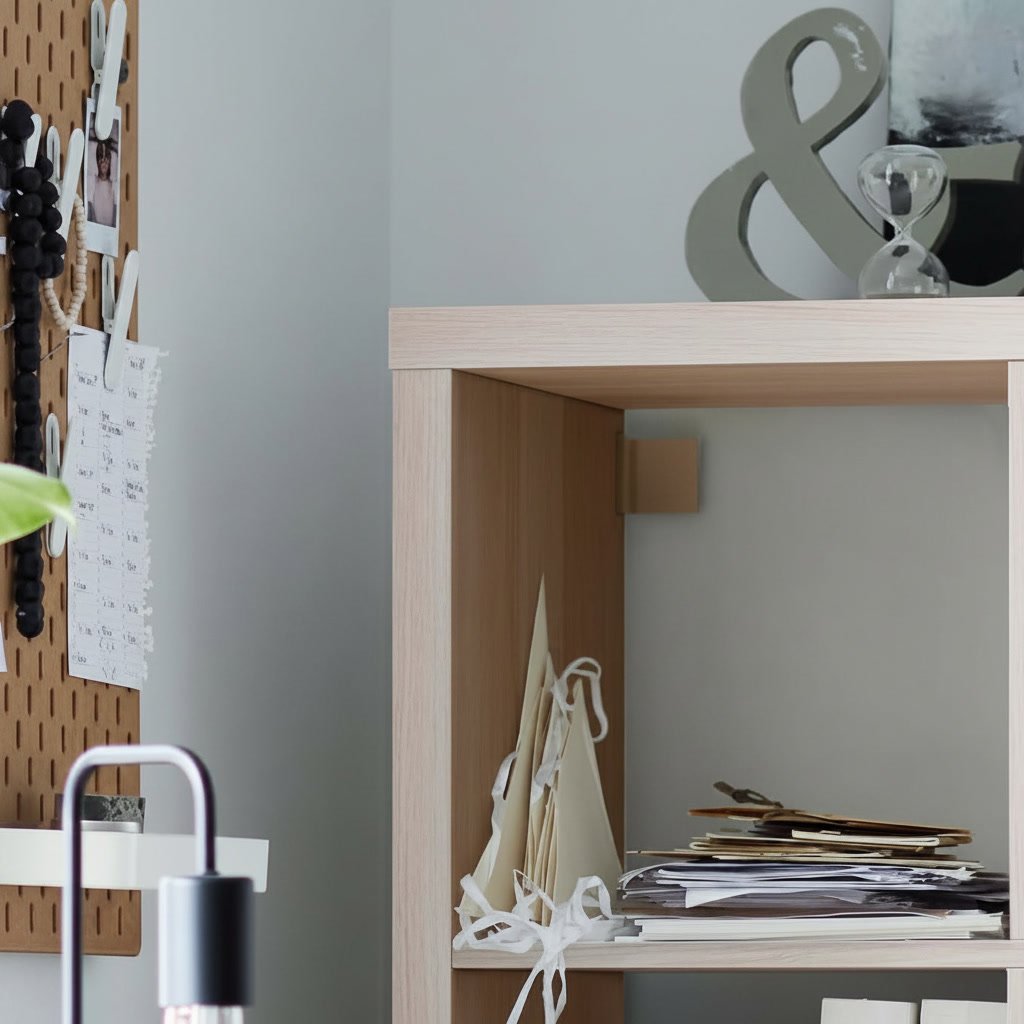 NORDICA 12-Cube Storage Bookcase Shelving Unit - Image 21