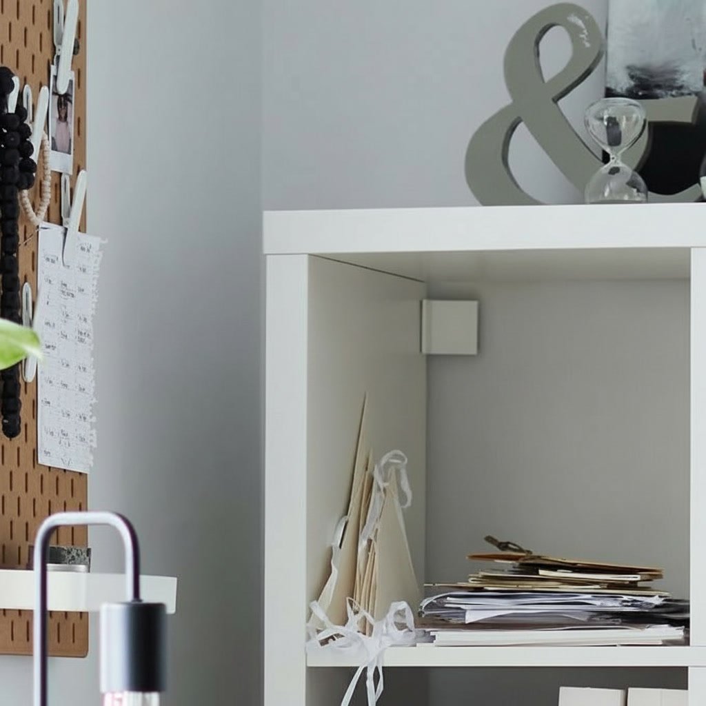 NORDICA 12-Cube Storage Bookcase Shelving Unit - Image 13