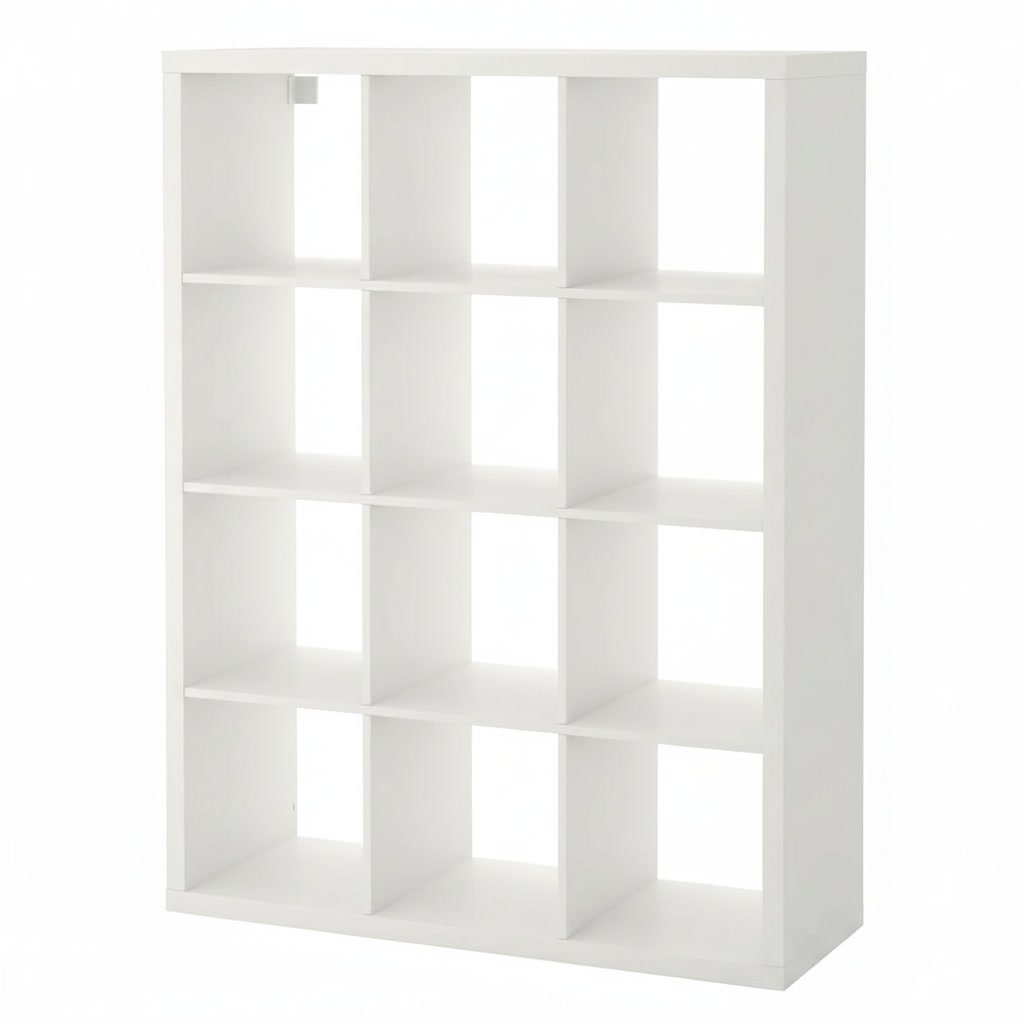 NORDICA 12-Cube Storage Bookcase Shelving Unit - Image 10