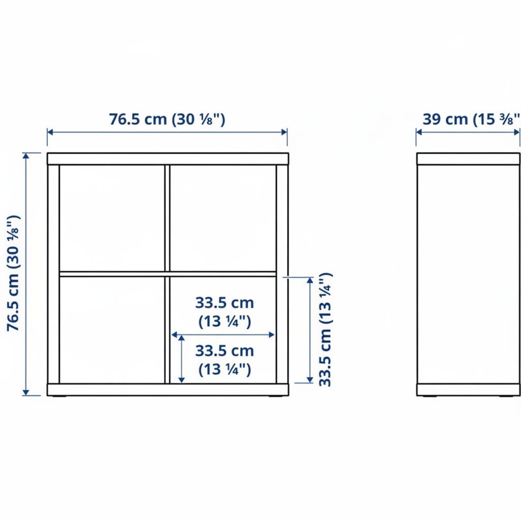 NORDICA 4-Cube/4 Drawers/2 Shelf Inserts - Image 11