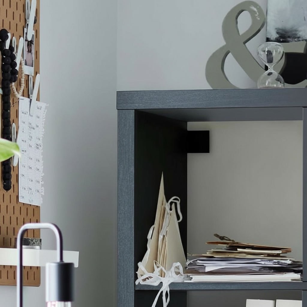 NORDICA 12-Cube Storage Bookcase Shelving Unit - Image 7