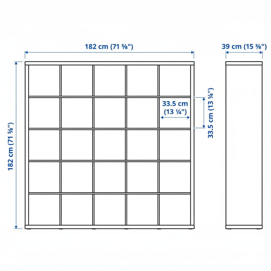 NORDICA 25-Cube Shelving Unit - Image 18