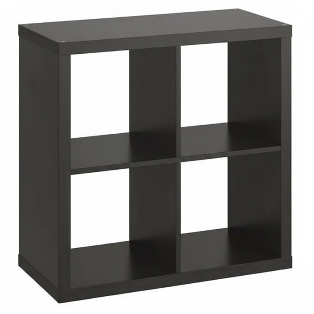 NORDICA 4-Cube Shelving Unit With Doors - Image 3