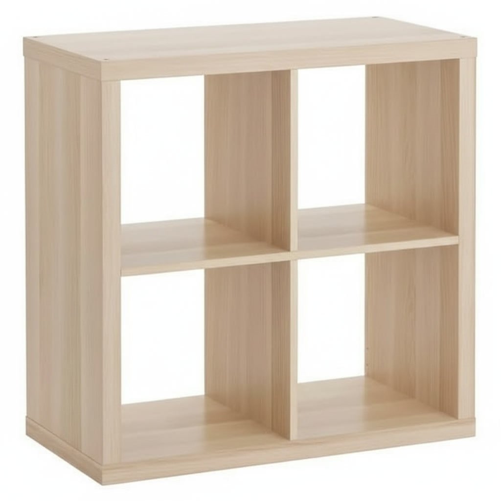 NORDICA 4-Cube Shelving Unit With Doors - Image 16