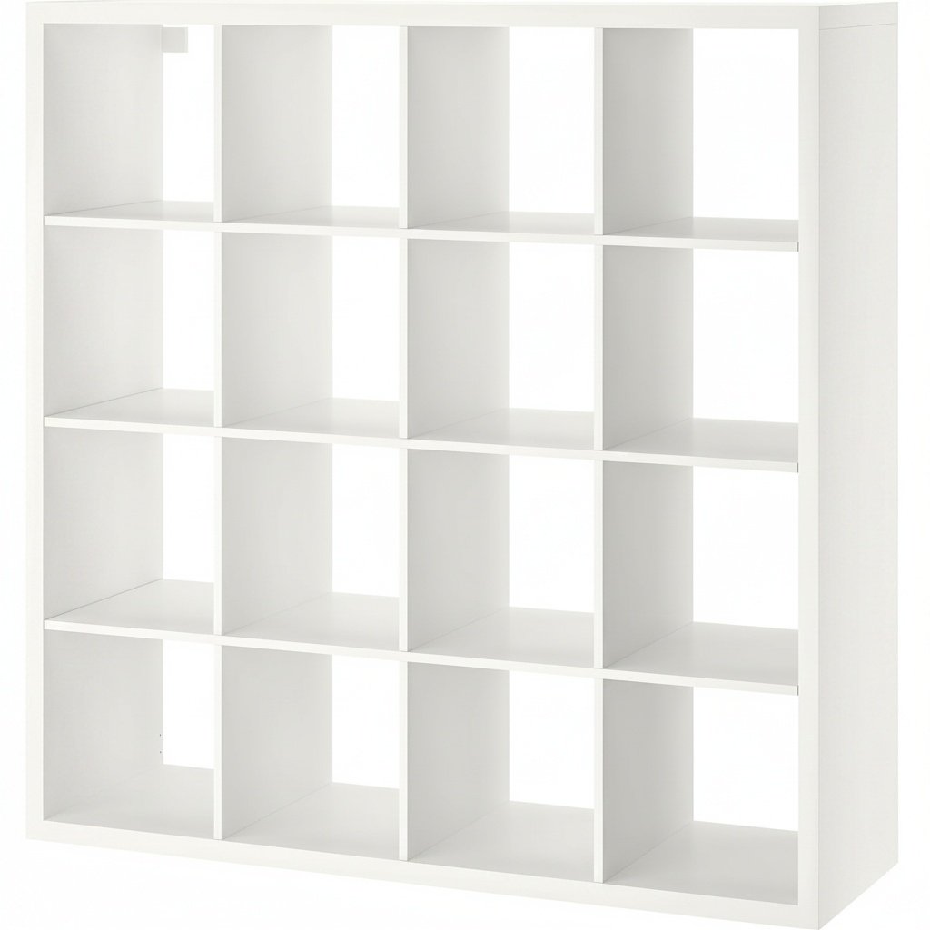 NORDICA 16-Cube Shelving Unit/4 Door Inserts - Image 4