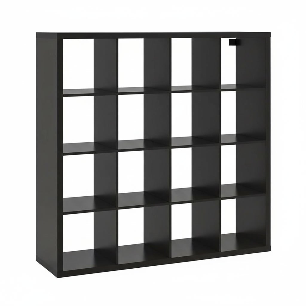 NORDICA 16-Cube Shelving Unit/4 Door Inserts - Image 12