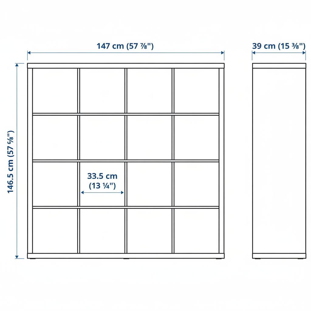 NORDICA 16-Cube With 4 Glass Door Inserts - Image 7