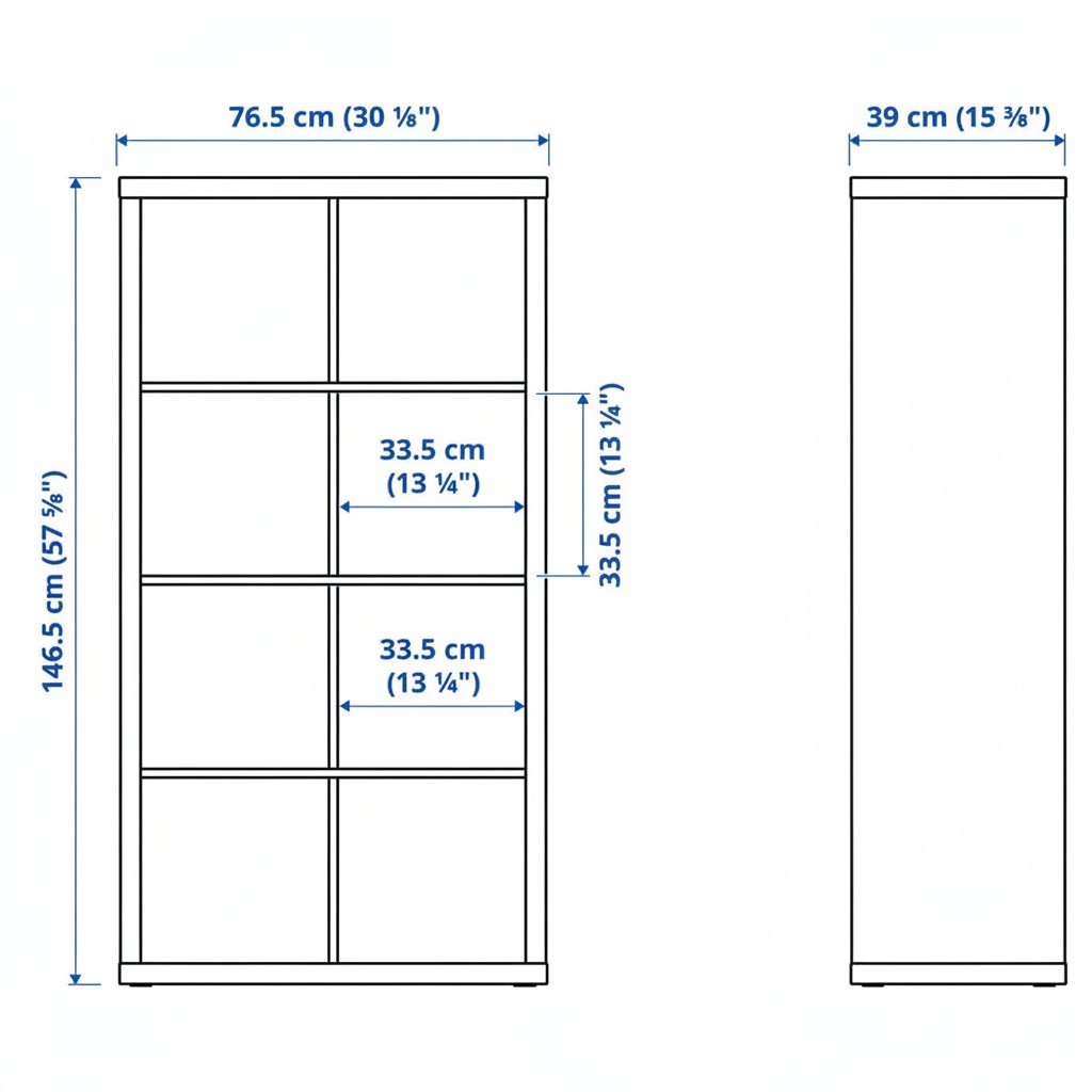 NORDICA 8-Cube Storage Shelf - Image 12