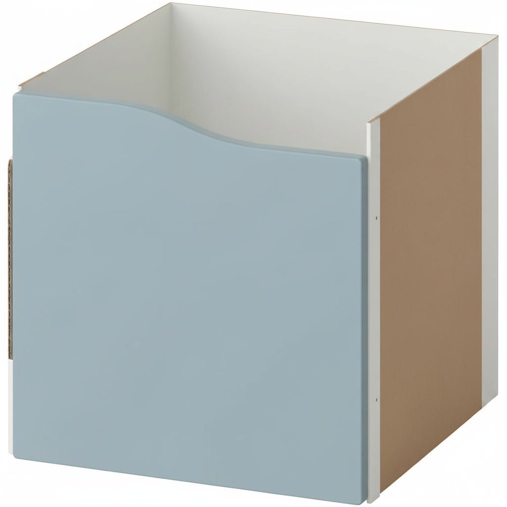 NORDICA 4-Cube Shelving Unit With Doors - Image 19