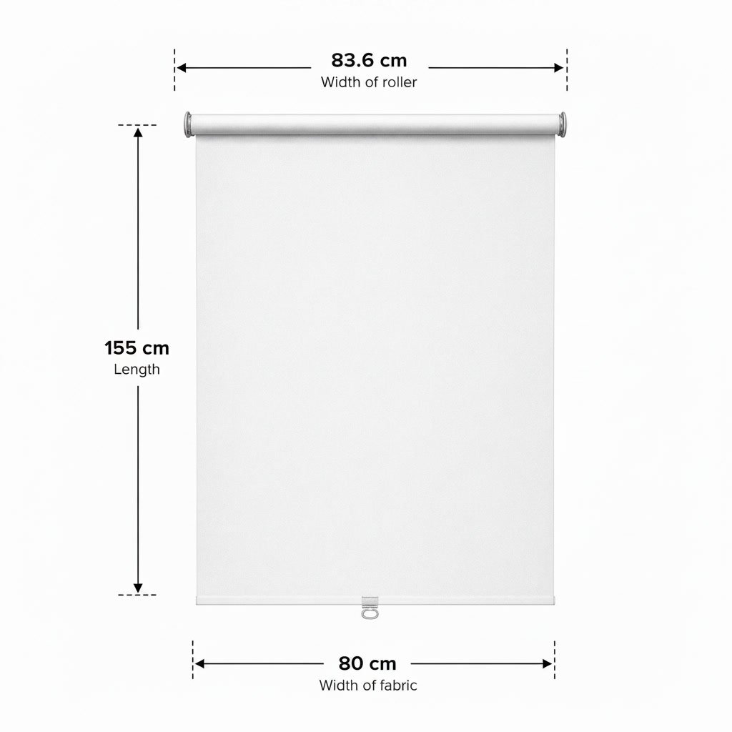 FONSTERDALEN Blackout Window Roller Blind 80 × 155 cm - Image 6