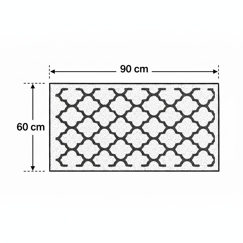LUNDVIK Geometric Door Mat - Image 2