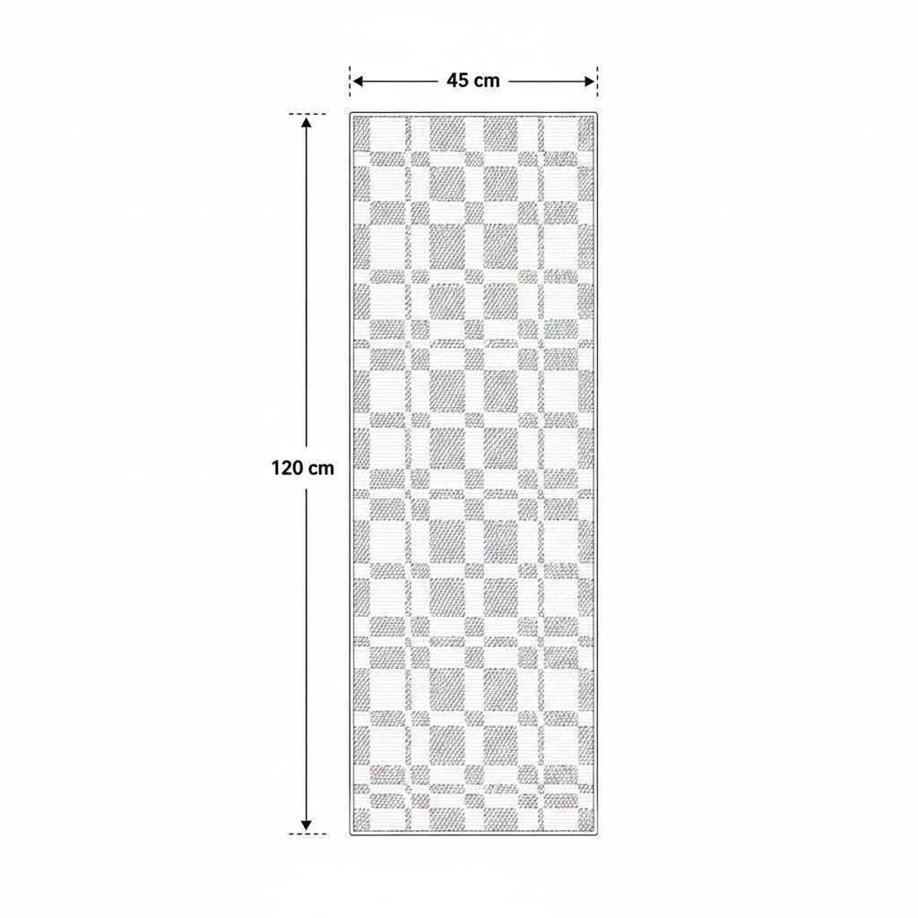 NATTÅGO Check Pattern Mat - Image 3