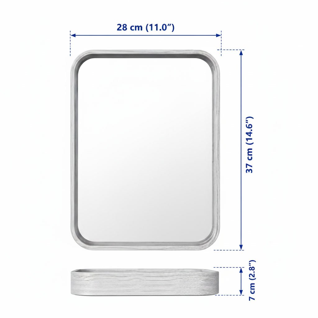 DVARGS Rectangular Wall Mirror - Image 12