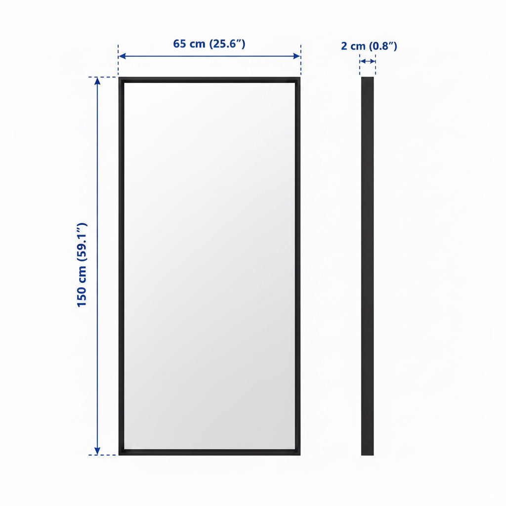 NISSE Rectangular Wall Mirror - Image 7
