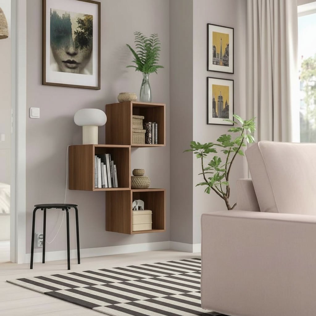 EKORA 3-Cube Wall Cabinet Set - Image 3