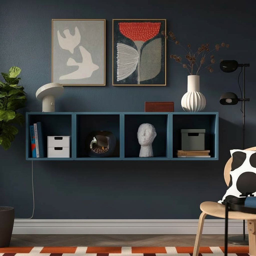 EKORA 4-Cube Wall Storage Unit - Image 8