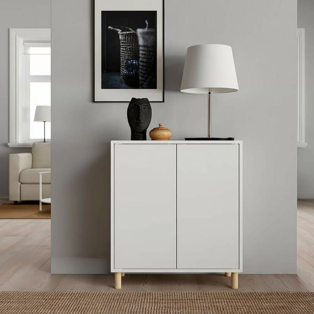 EKORA 2-Door Storage Cabinet - Image 3