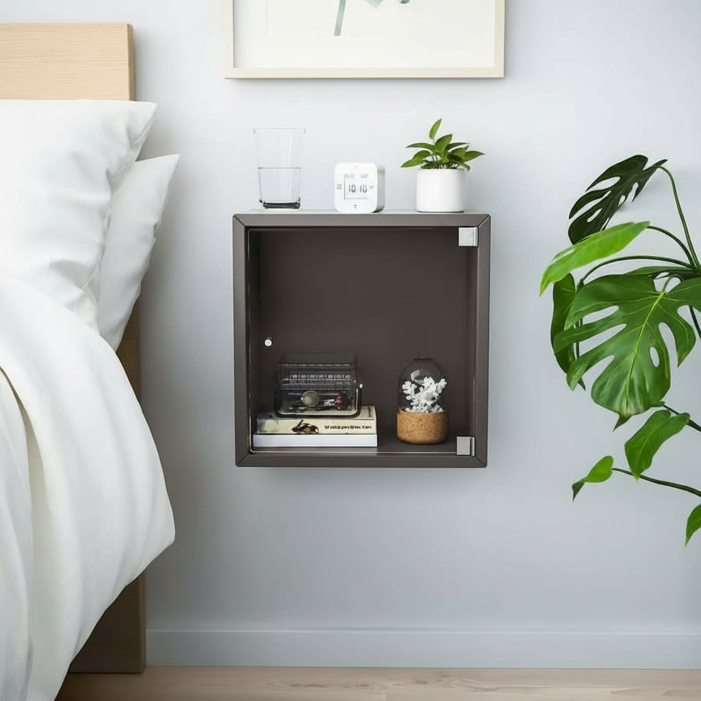 EKORA Floating Glass Cabinet - Image 2
