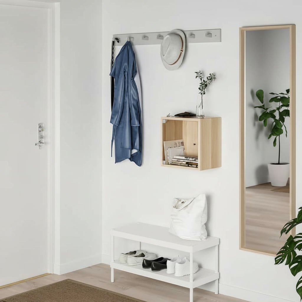 EKORA Floating Glass Cabinet - Image 12