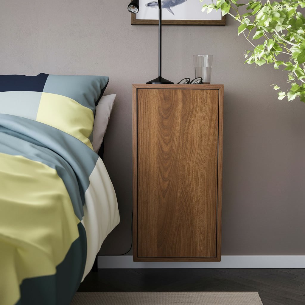 EKORA 1-Door Floating Cabinet - Image 4