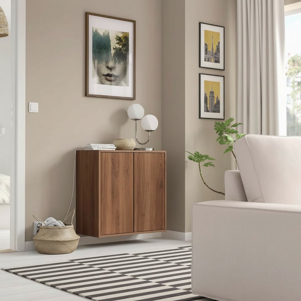 EKORA 2-Door Floor Standing Cabinet - Image 2