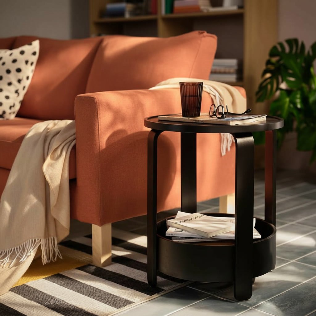BERGEBY Small Round Side Table - Image 5