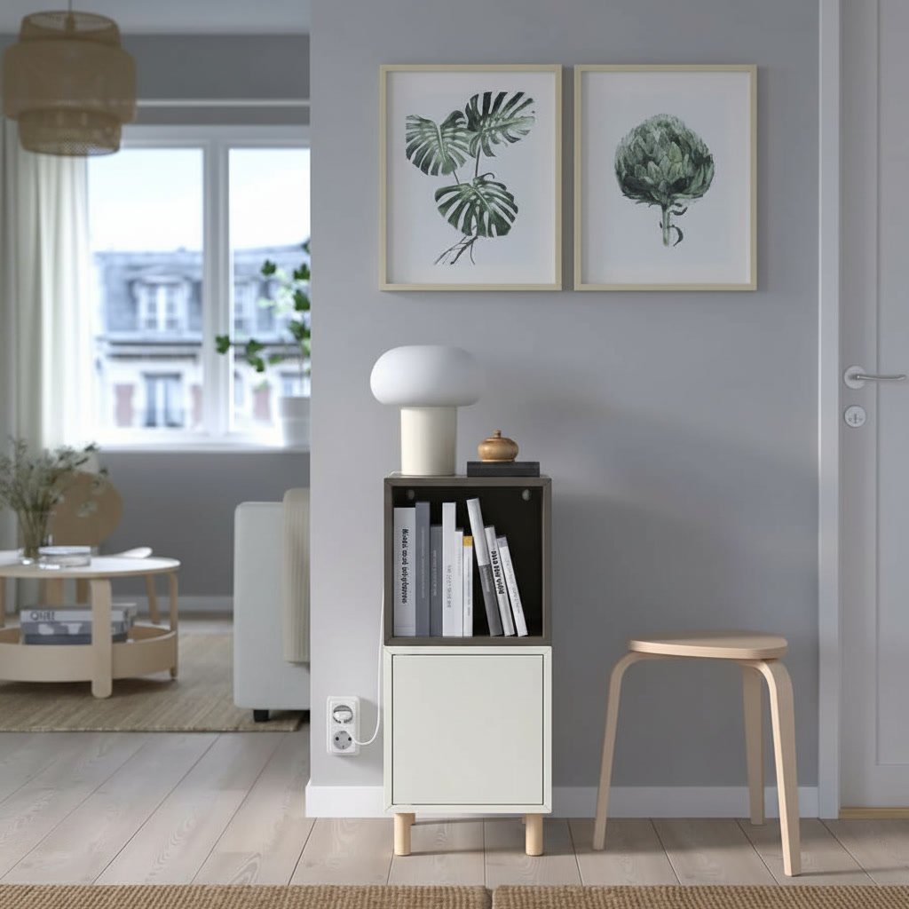 EKORA Vertical 2-Cube Storage Cabinet - Image 16