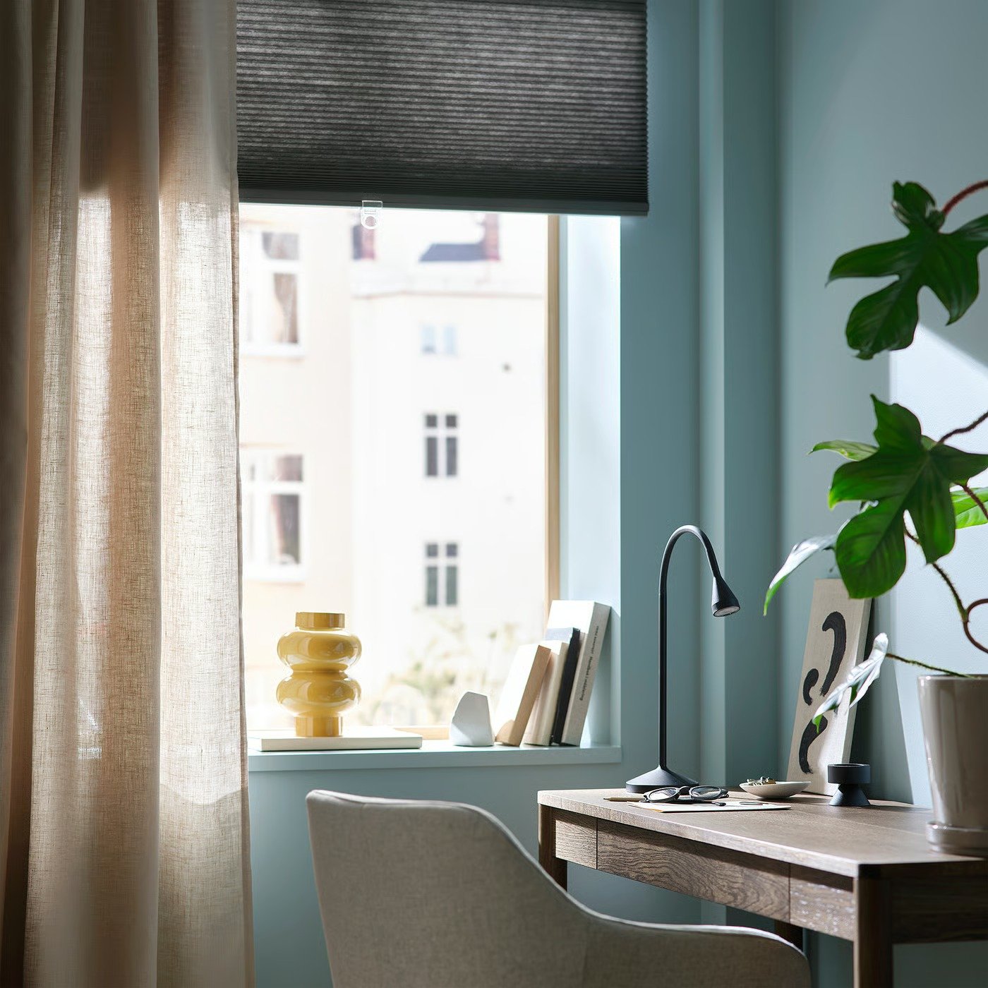 HOPPDAL Blackout Window Roller Blind 100 × 155 cm - Image 2
