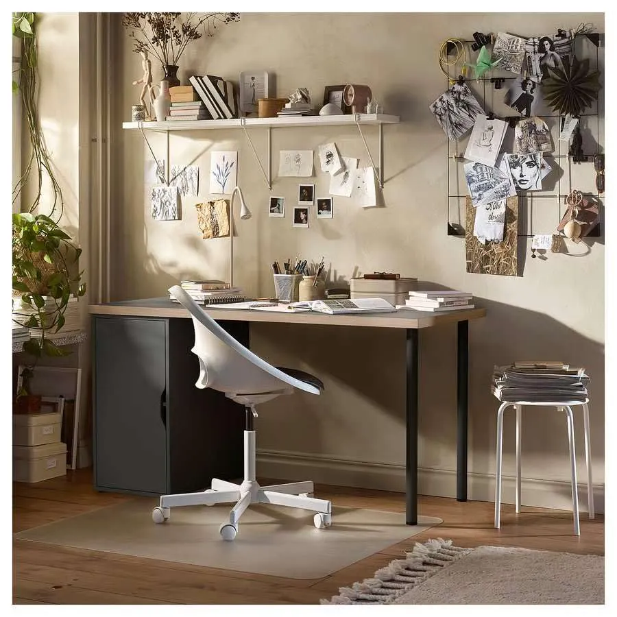 KAPTORA/ALVEX 5-Drawer Desk & Loreget/Malskor Chair - Image 7