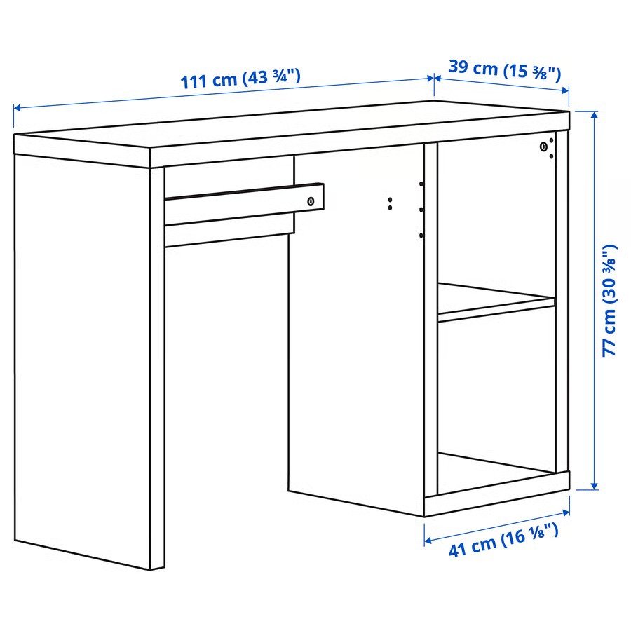 NORDICA/Loreget Computer Table with Swivel Chair Set - Image 12