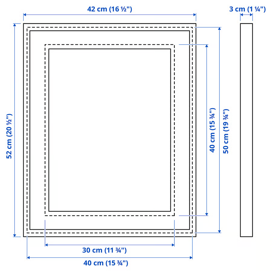 RODALEN Picture Frame 40 × 50 cm - Image 3