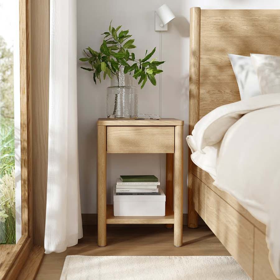 TONVIK 1-Drawer Bedside Table - Image 5