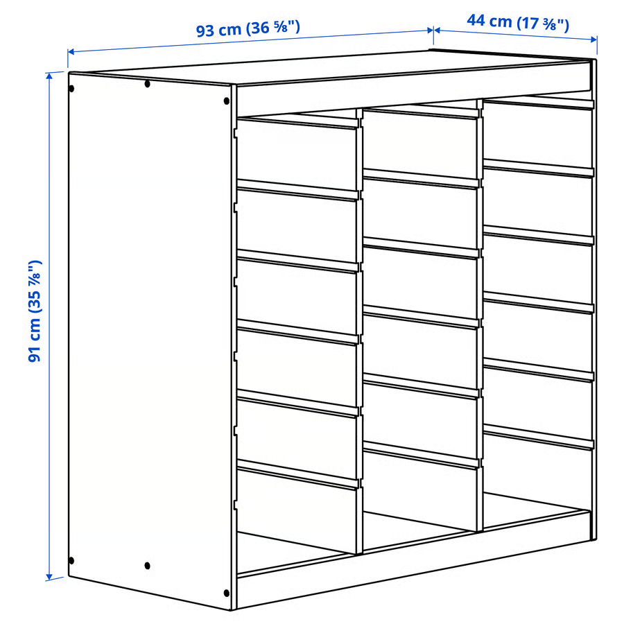 TROVIK Storage Frame- Pine - Image 2