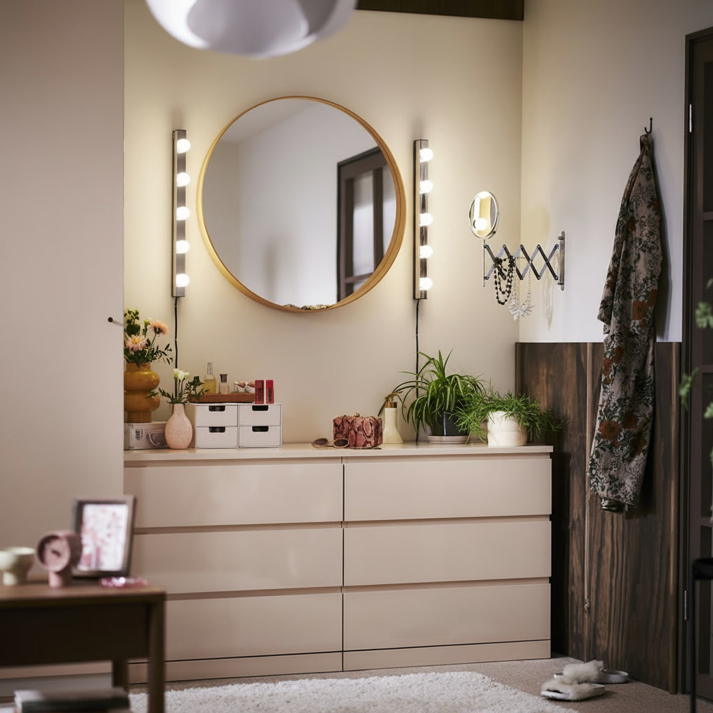 MUSVIK Chrome Plated Wall Lamp - Image 2