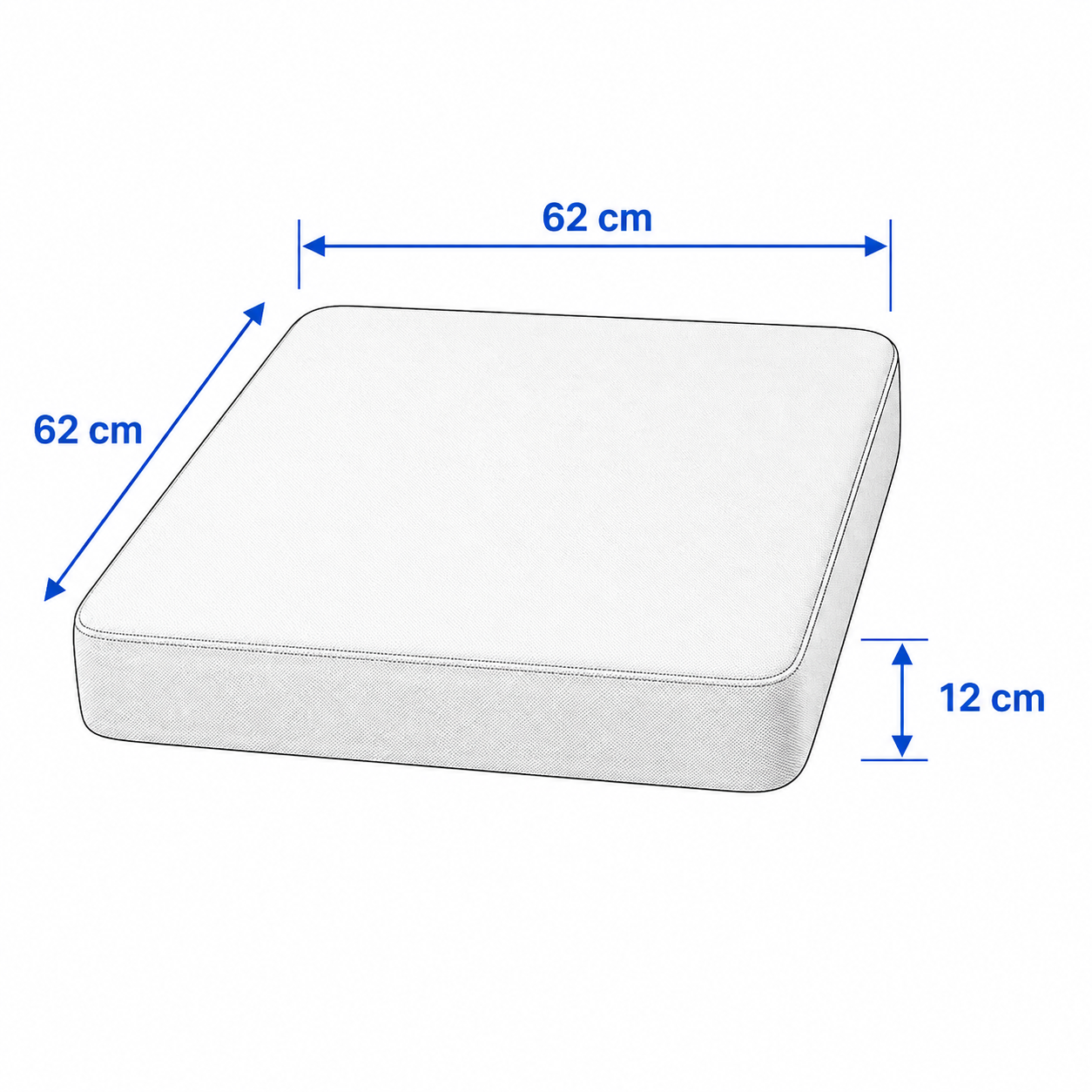 FROSEN/DUVHOLM Lounge Seat Cushion - Image 4