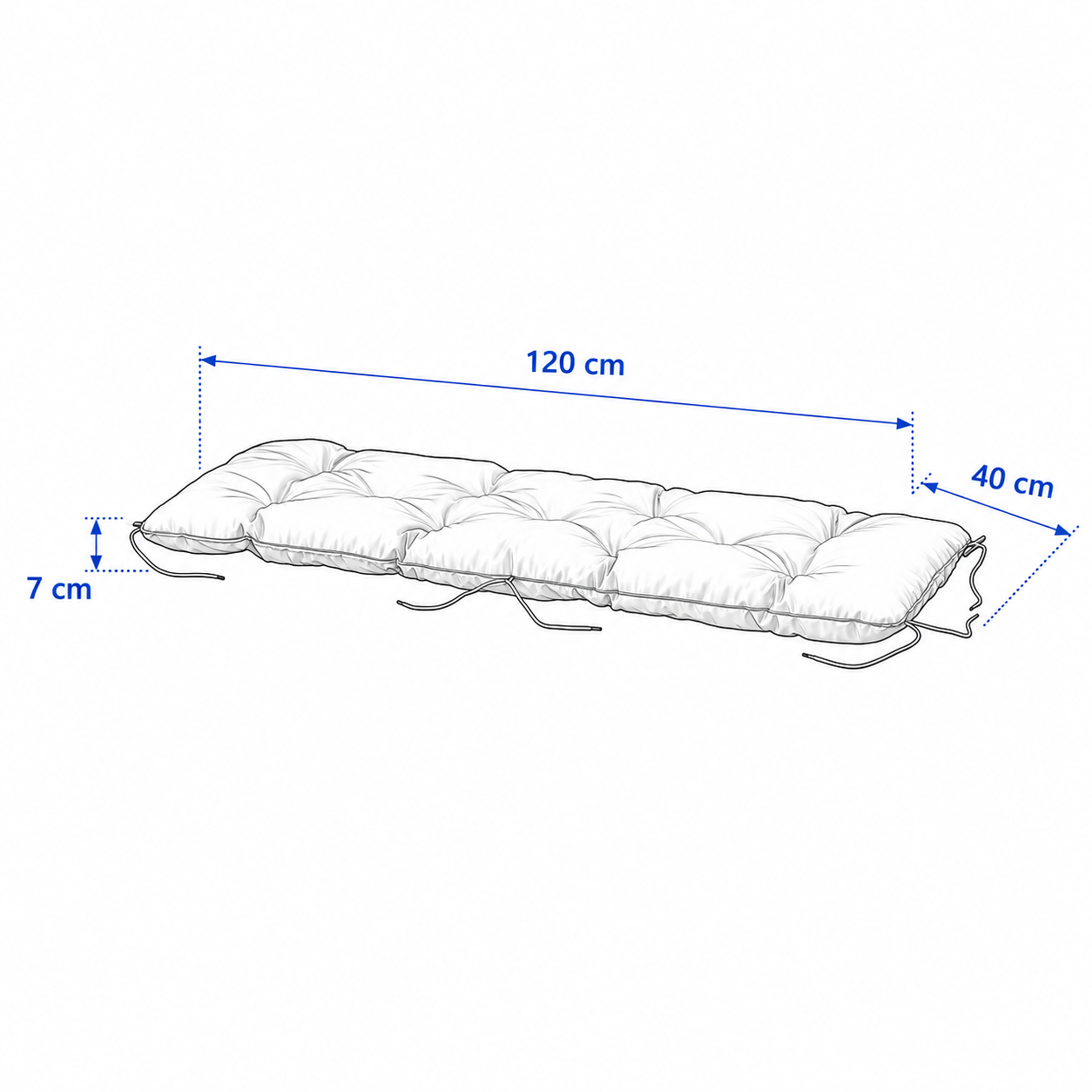 KUDDARNA Bench Cushion - Image 3