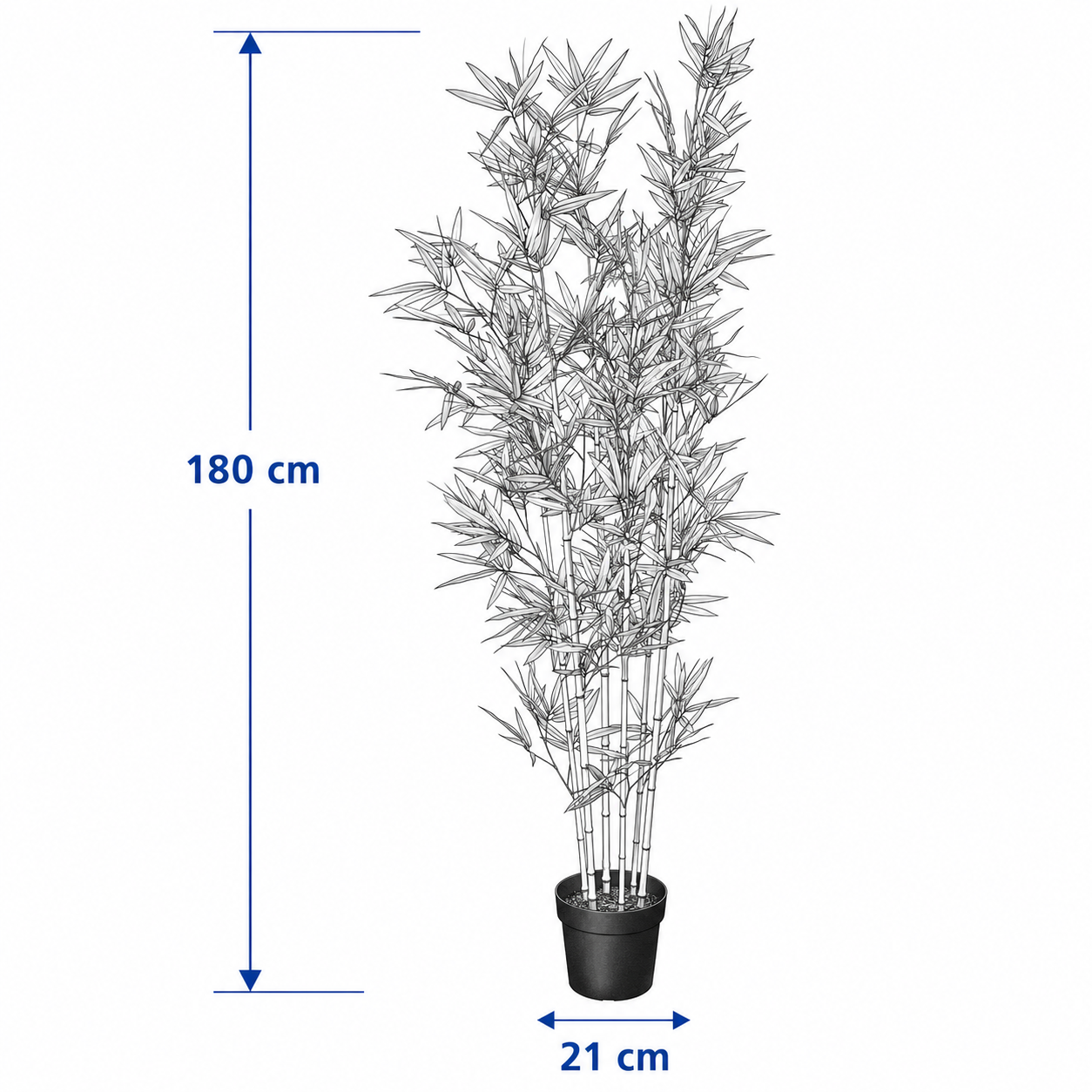 FEJVIK Artificial Bamboo Plant - Image 4