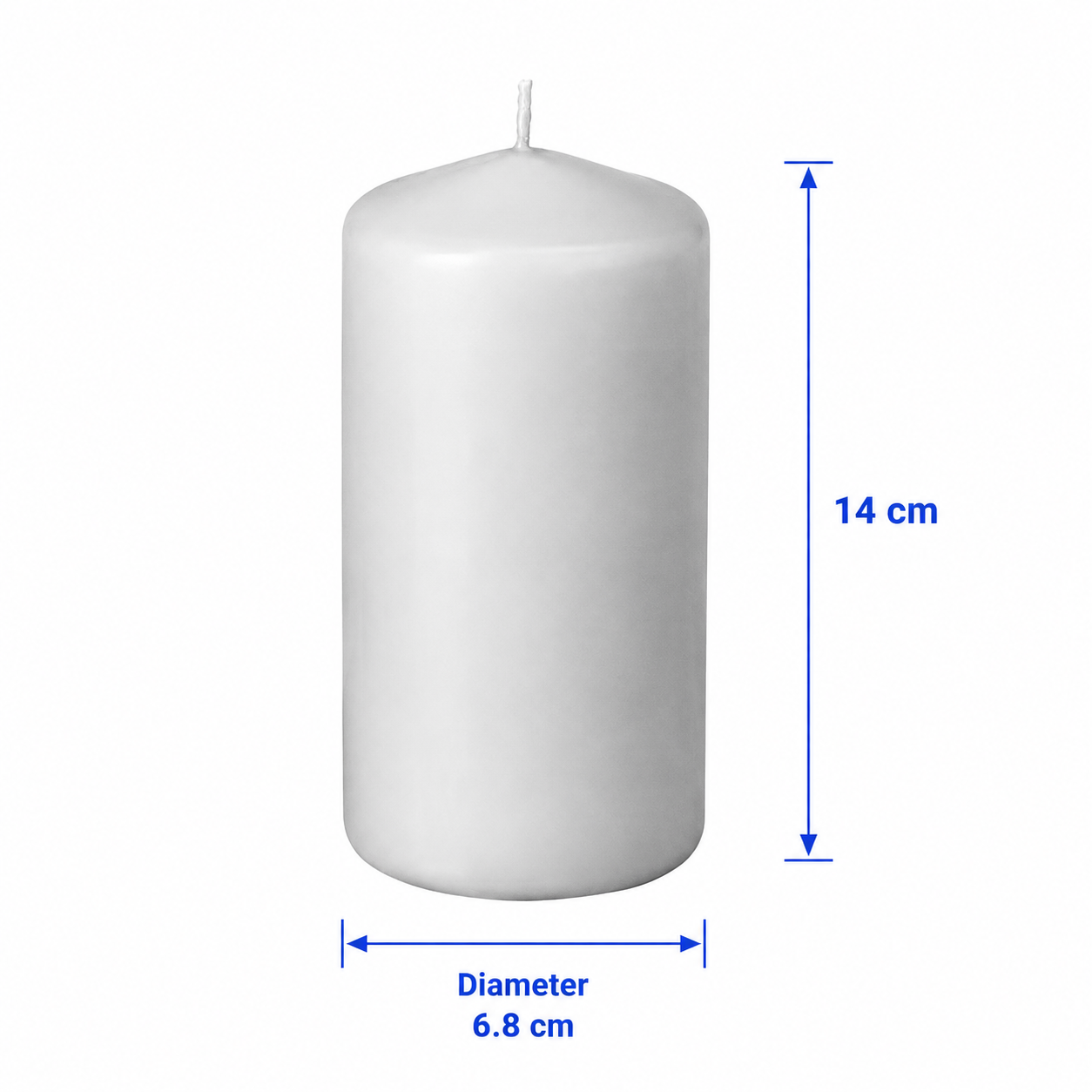 DAGVIK Long-Burning Pillar Candle - Image 3