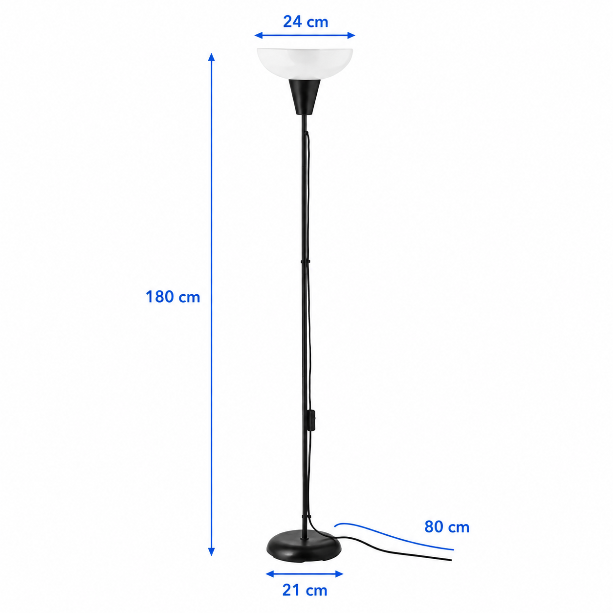 TAGARPEN Tall Uplighter Floor Lamp - Image 4