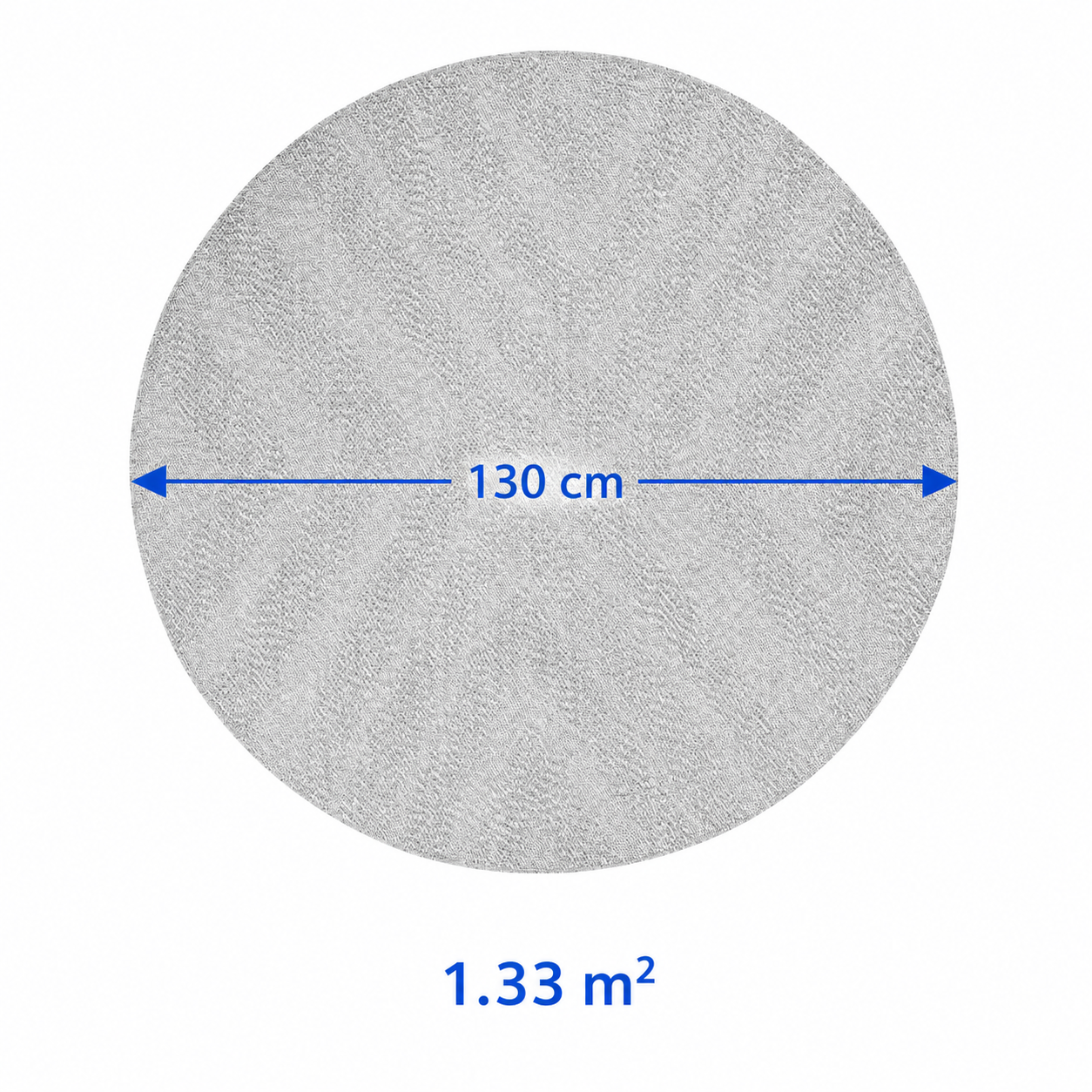 FULLMARK Flatwoven Polyester Round Rug - Image 4
